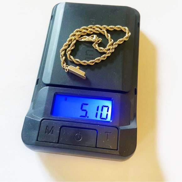 14k yellow gold Italian rope chain bracelet 8” 5.1 grams - Picture 3 of 7